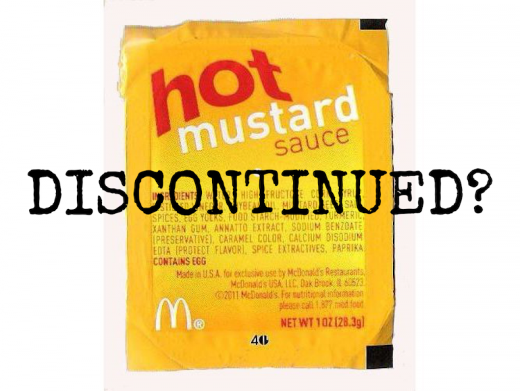 McDonald's Hot Mustard Discontinued?