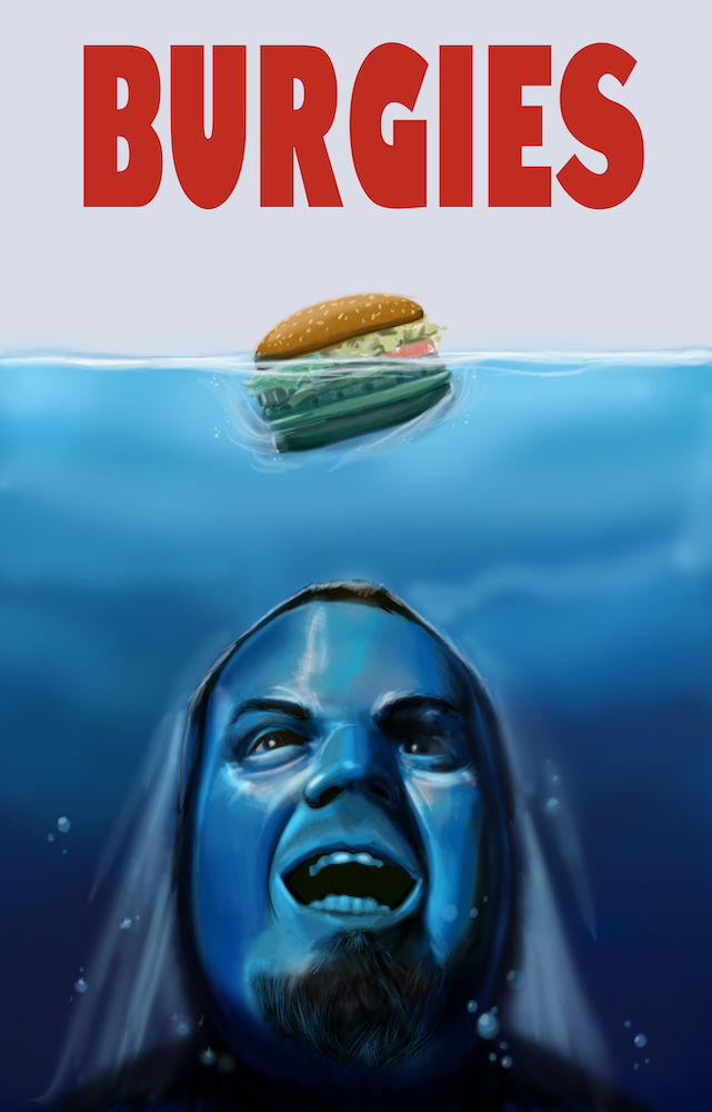 Burger Beast Burgie Awards 2015 Poster by Attack Peter