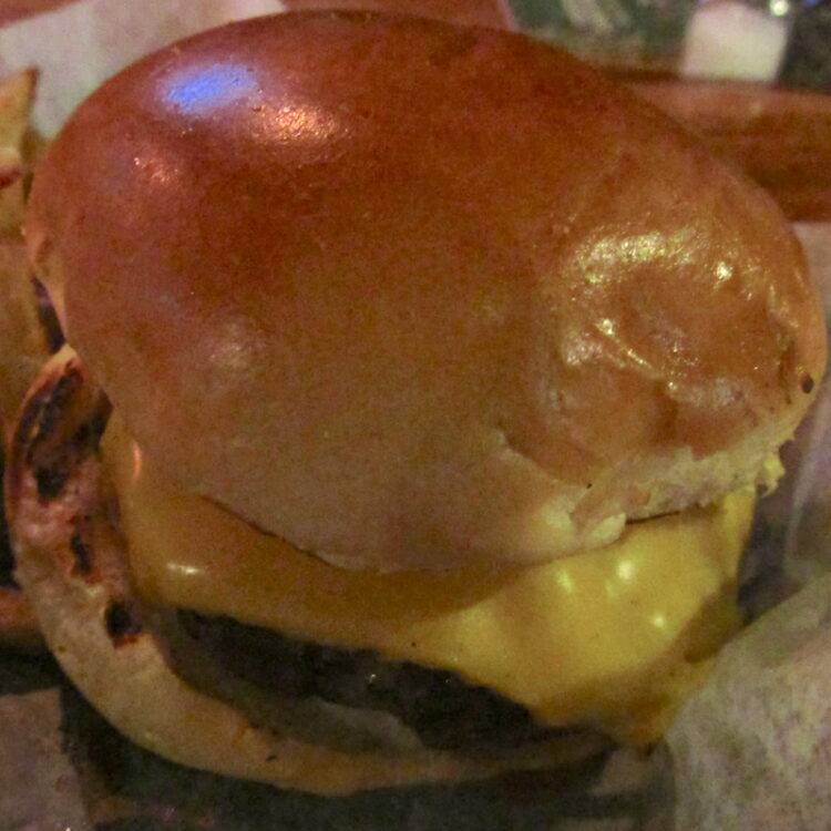 Cheeseburger from Hole in the Wall in Palmetto Bay, Florida