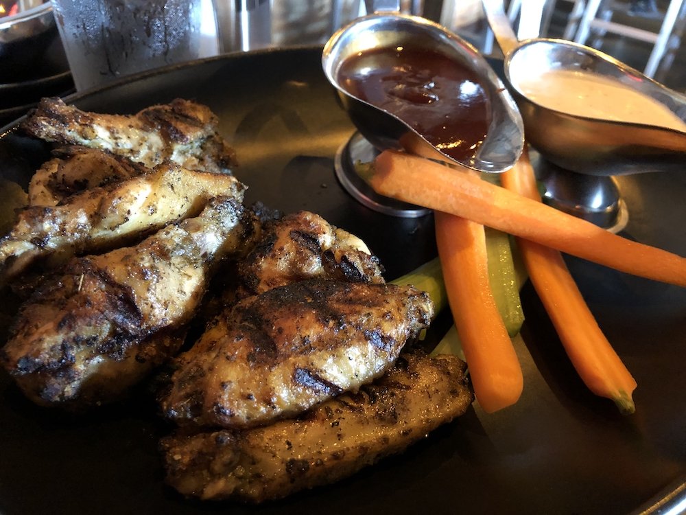 Flame Grilled Chicken Wings from Tap 42 Restaurant