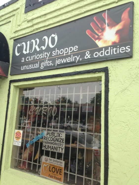 Curio Storefront in Orlando, Florida