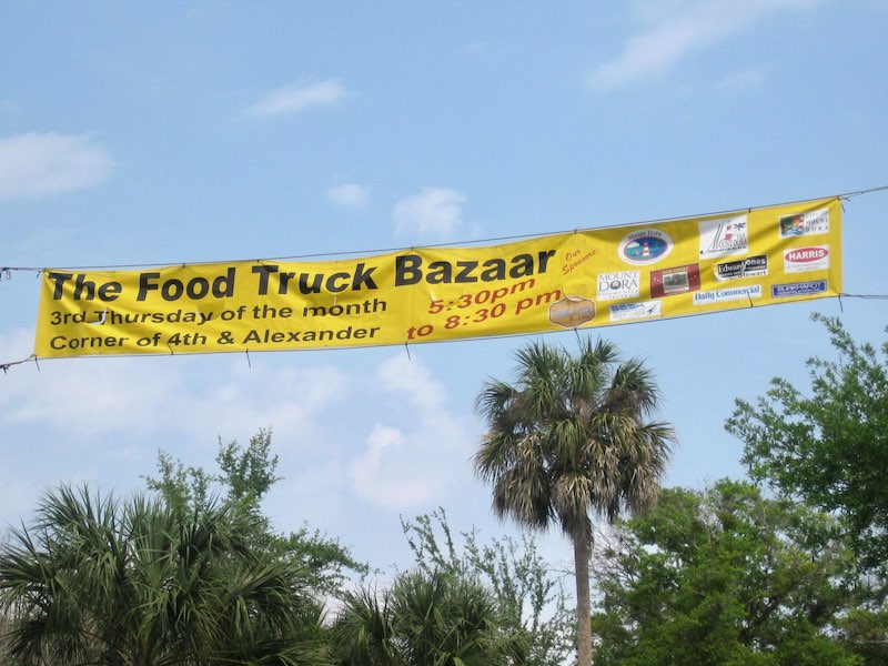 Food Truck Bazaar Banner