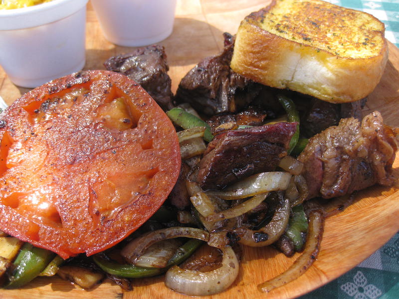 Beef Tips from Porkie's Original BBQ in Apopka, Florida
