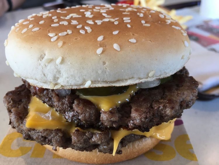 McDonald's Fresh Beef Double Quarter Pounder with Cheese