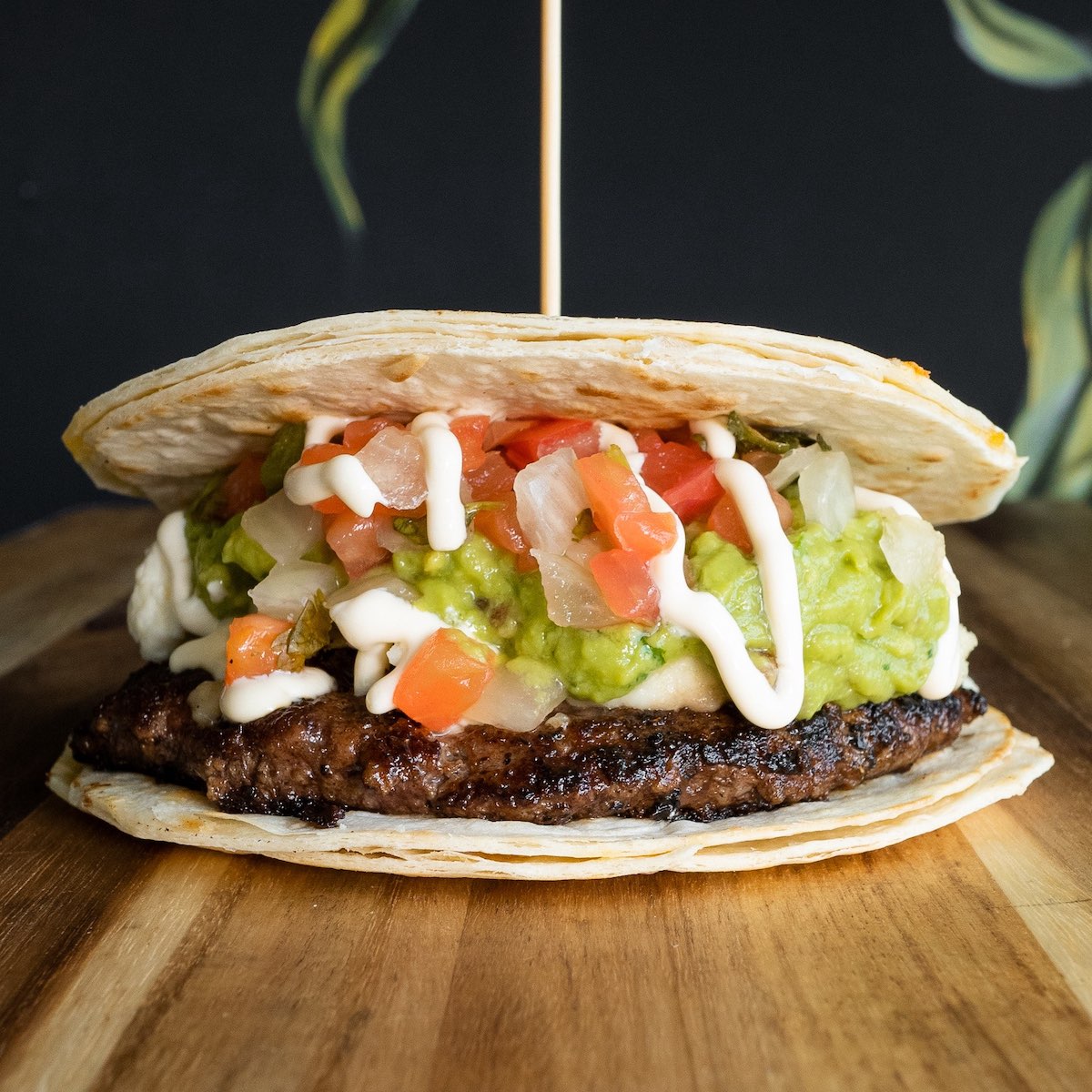 PINCHO's National Burger Month special is the Quesadilla Burger