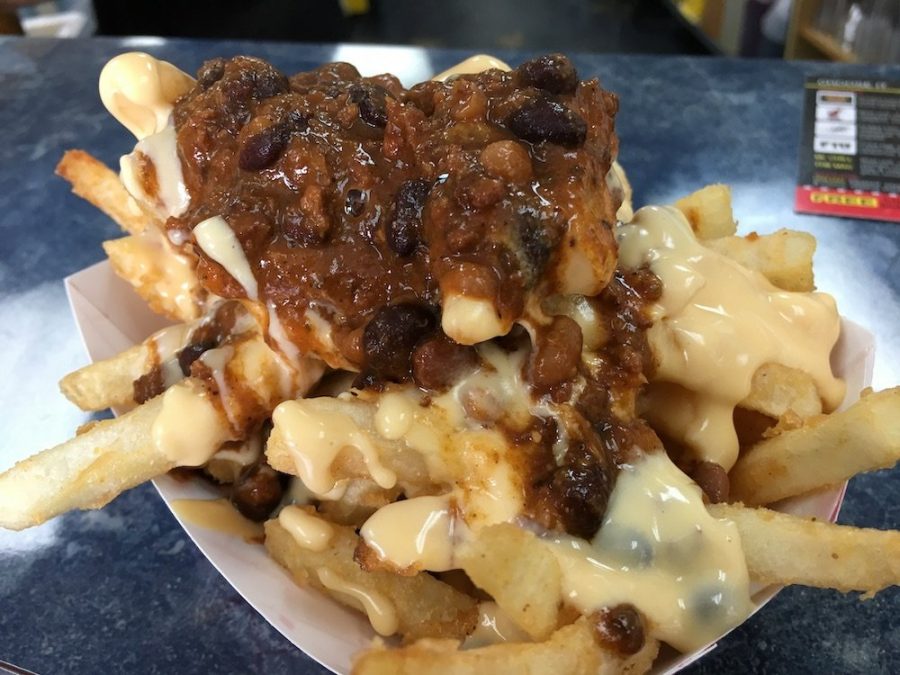 Beef Chili Cheese Fries from Sweet Dogs in Miami, Florida
