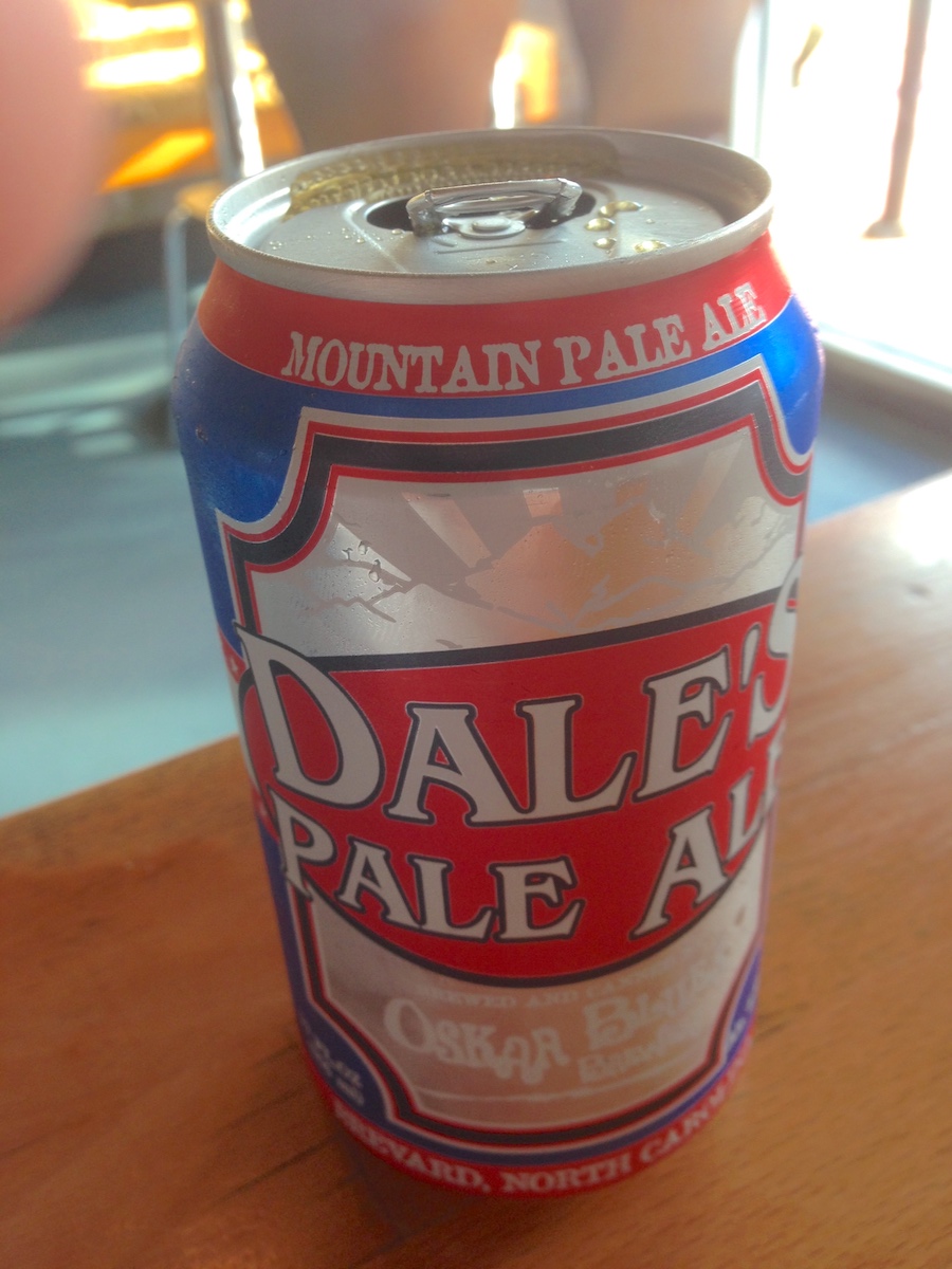 Dale's Pale Ale at Brad Kilgore's BBQ in Surfside, Florida