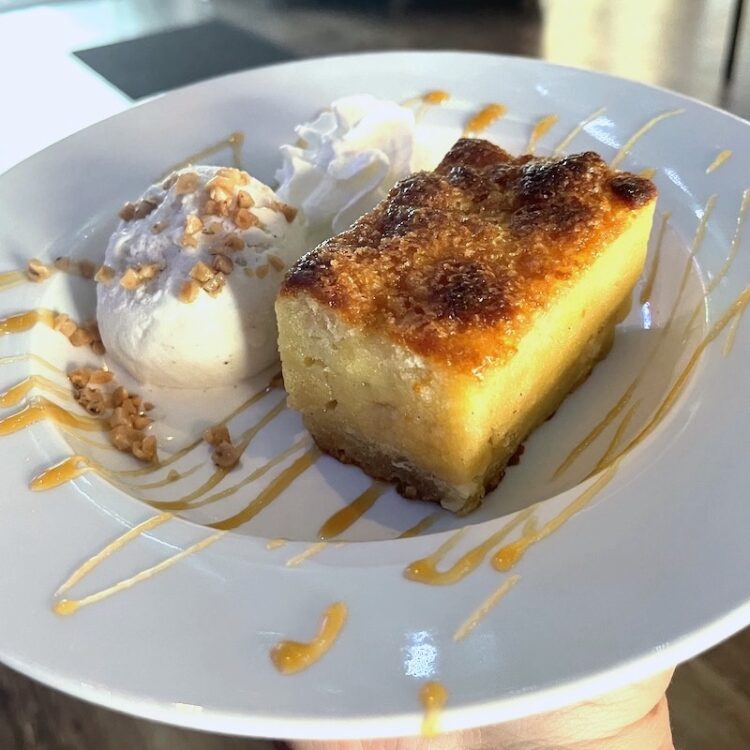 Bread Pudding from Rosie's Bar & Grill in Wilton Manor, Florida