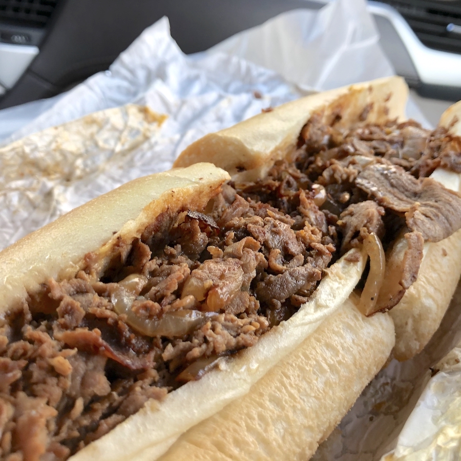 Cheesesteak from Sub Center in Hollywood, Florida