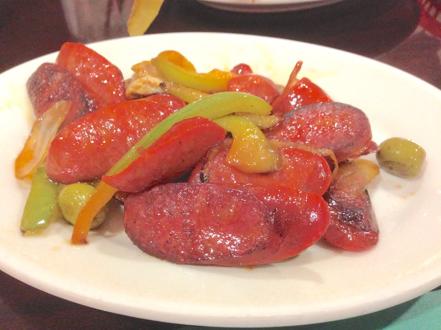 Sausage & Peppers from Molina's Ranch in Hialeah, Florida