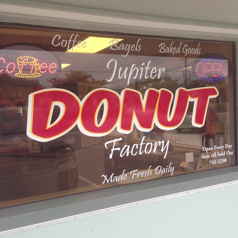 Jupiter Donut Factory in Jupiter, Florida