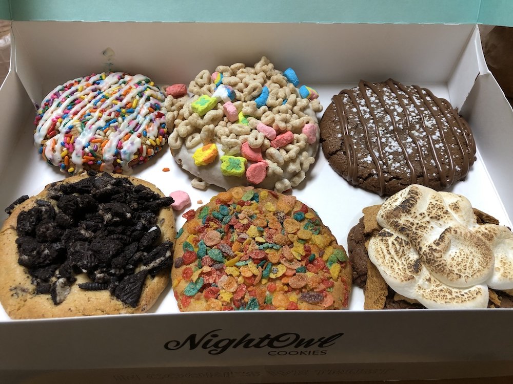 Night Owl Cookies Box of Cookies