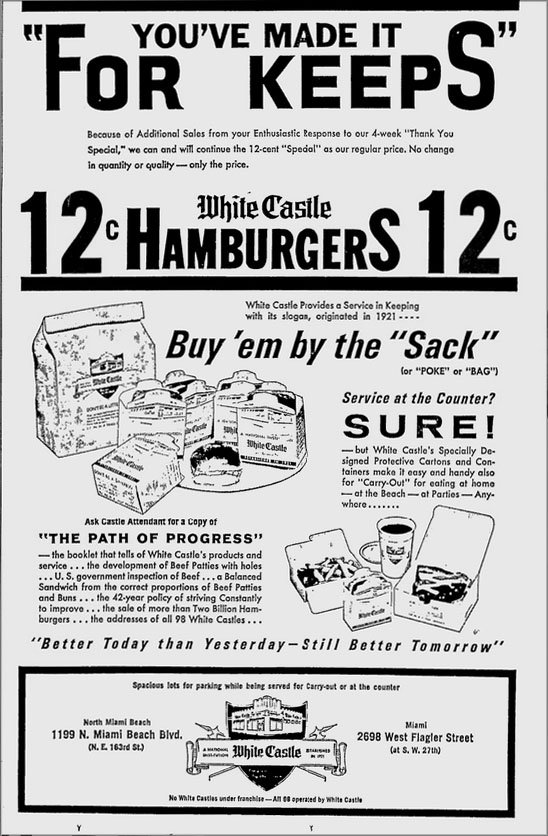 Ad from 2-28-63