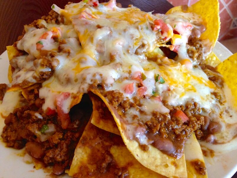 Nachos from Taco Rico in Westchester, Florida