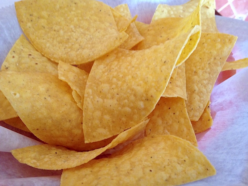 Tortilla Chips from Taco Rico in Westchester, Florida