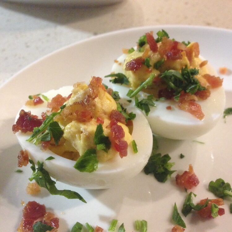 Deviled Eggs from The Counter at the Miami Airport