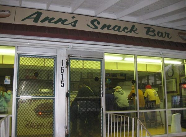 Ann's Snack Bar in Atlanta has a Ghetto Burger
