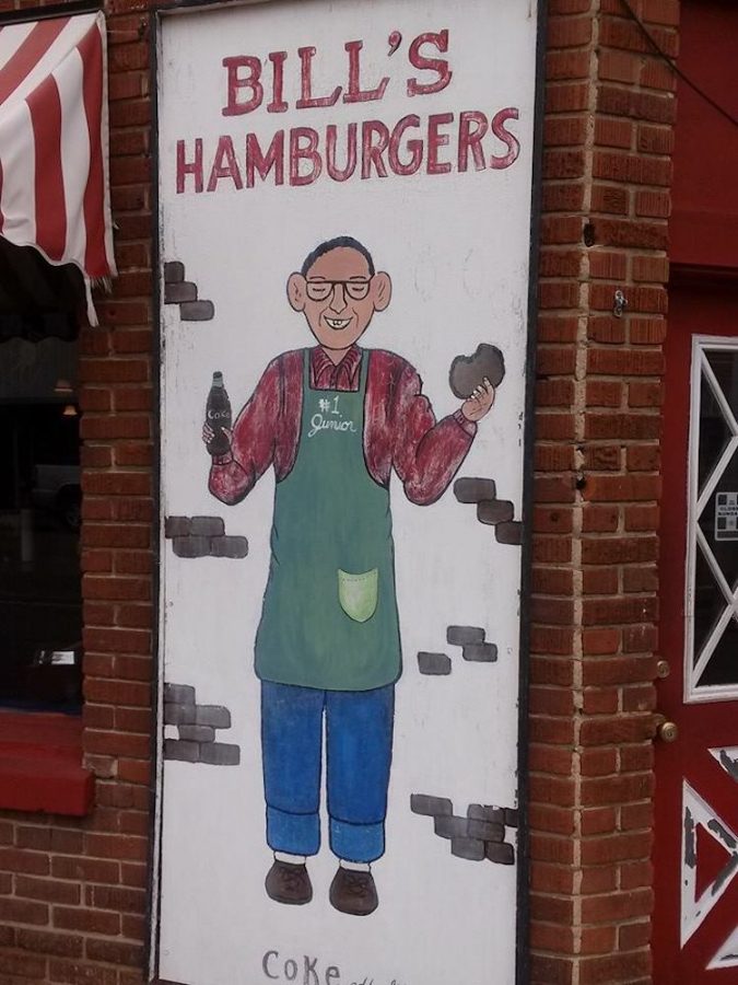 Bill's Hamburgers, Junior Wall Painting