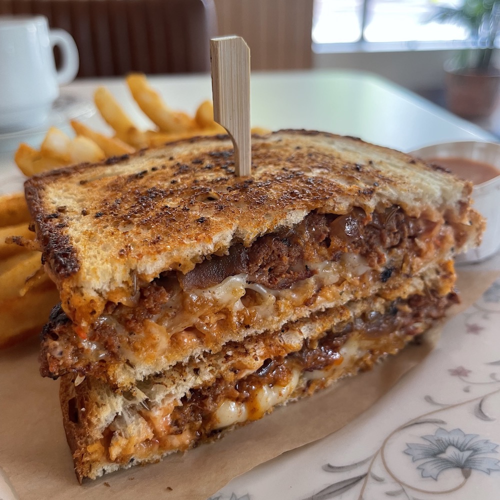 Frita Patty Melt from Chugs Diner in Coconut Grove, Florida