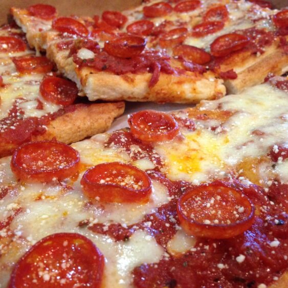 Pepperoni Pizza from Frankie's Pizza in Westchester, Florida