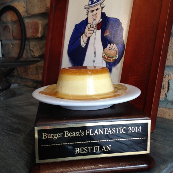Fireman Derek's Flantastic! Award - Best Flan in Miami