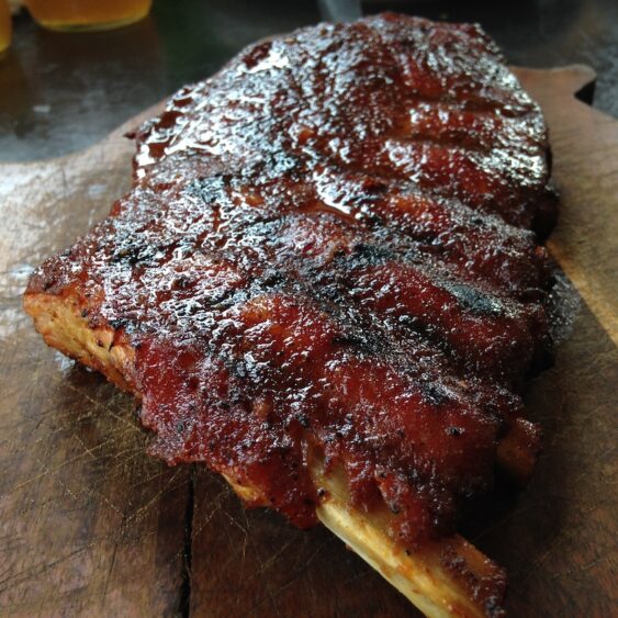 The Delicious Ribs from Pig Floyd's in Orlando, Florida