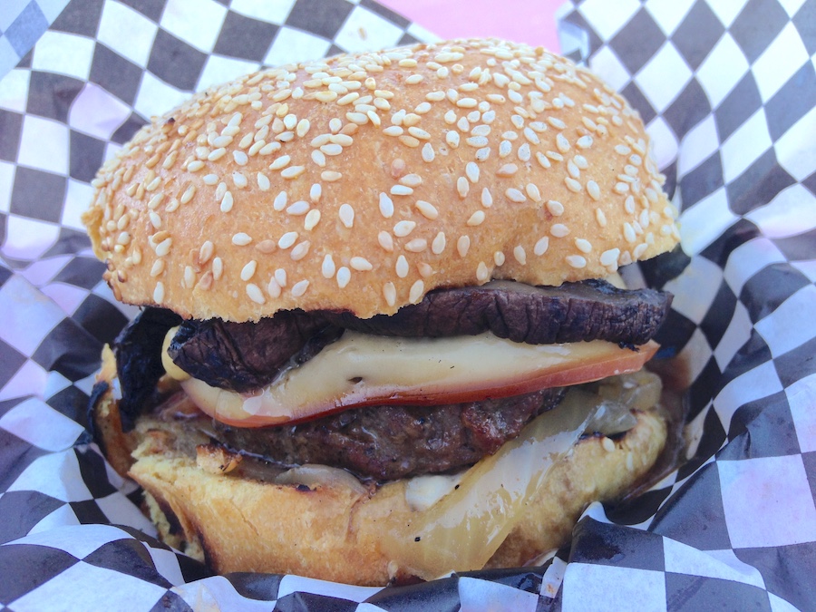 Alpine Burger from Woody's Burgers Food Truck