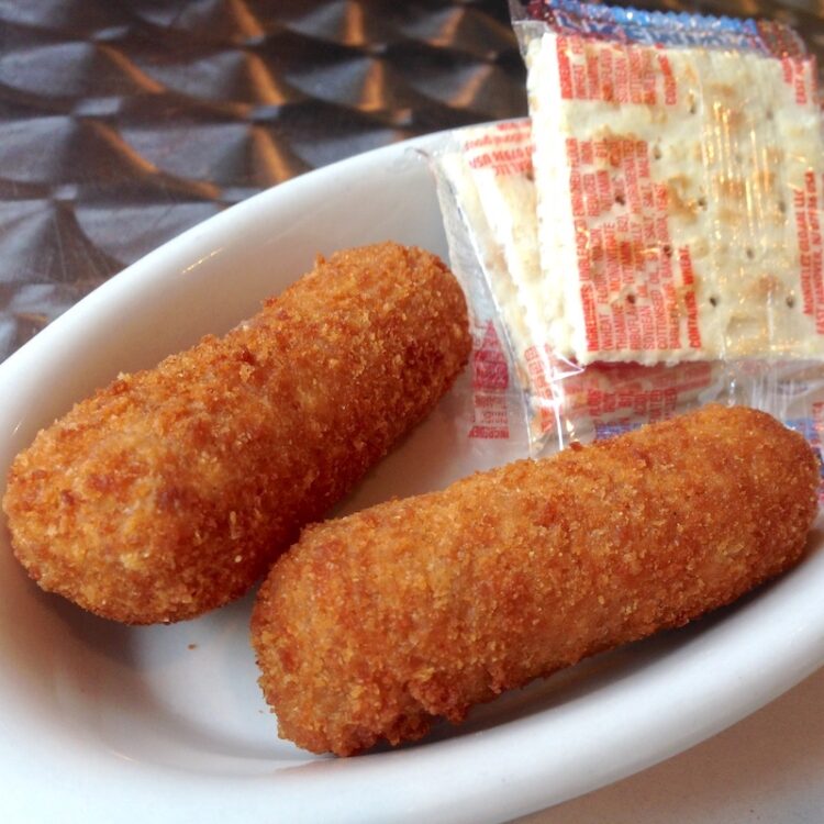 Croquetas from Sandy's Cuban Cafe in Naples, Florida