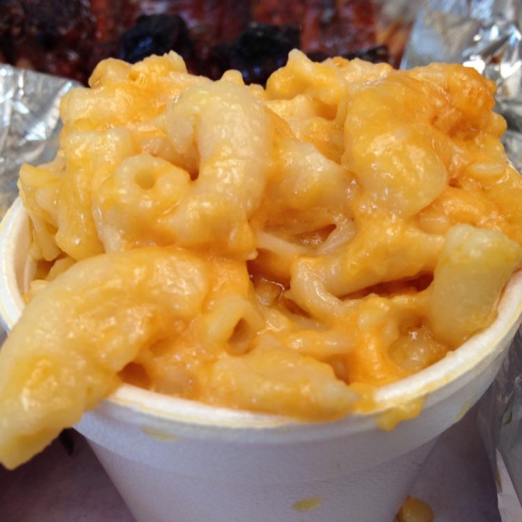 Mac n Cheese from Dreamboat BBQ in Clarksdale, Mississippi
