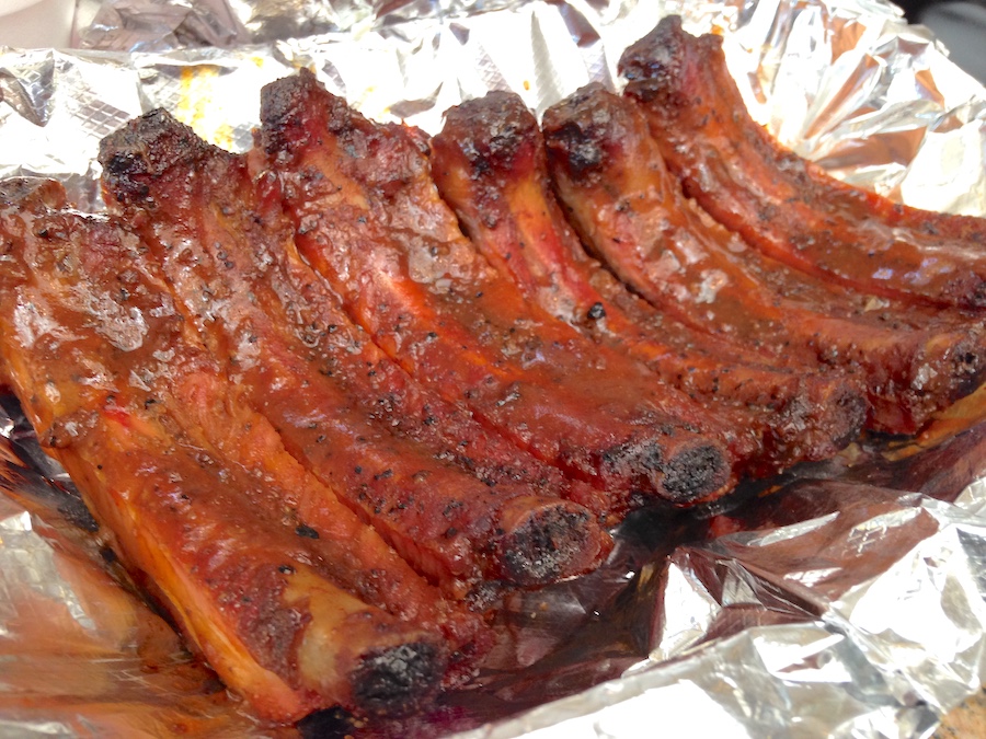 Spare Ribs from Dreamboat BBQ in Clarksdale, Mississippi