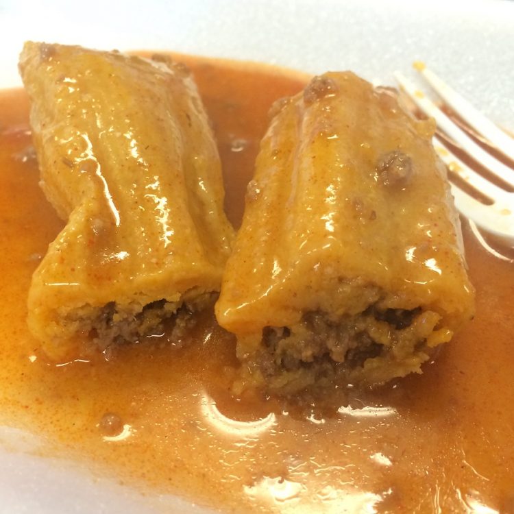 Hot Tamale Halves from Larry's Hot Tamales in Clarksdale, Mississippi
