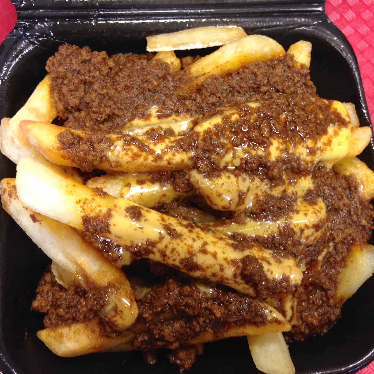 Chili Cheese Fries from Nu-Way Weiners in Macon, Georgia
