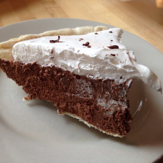 French Silk Pie from The Dutch Oven in Clarksdale, Mississippi