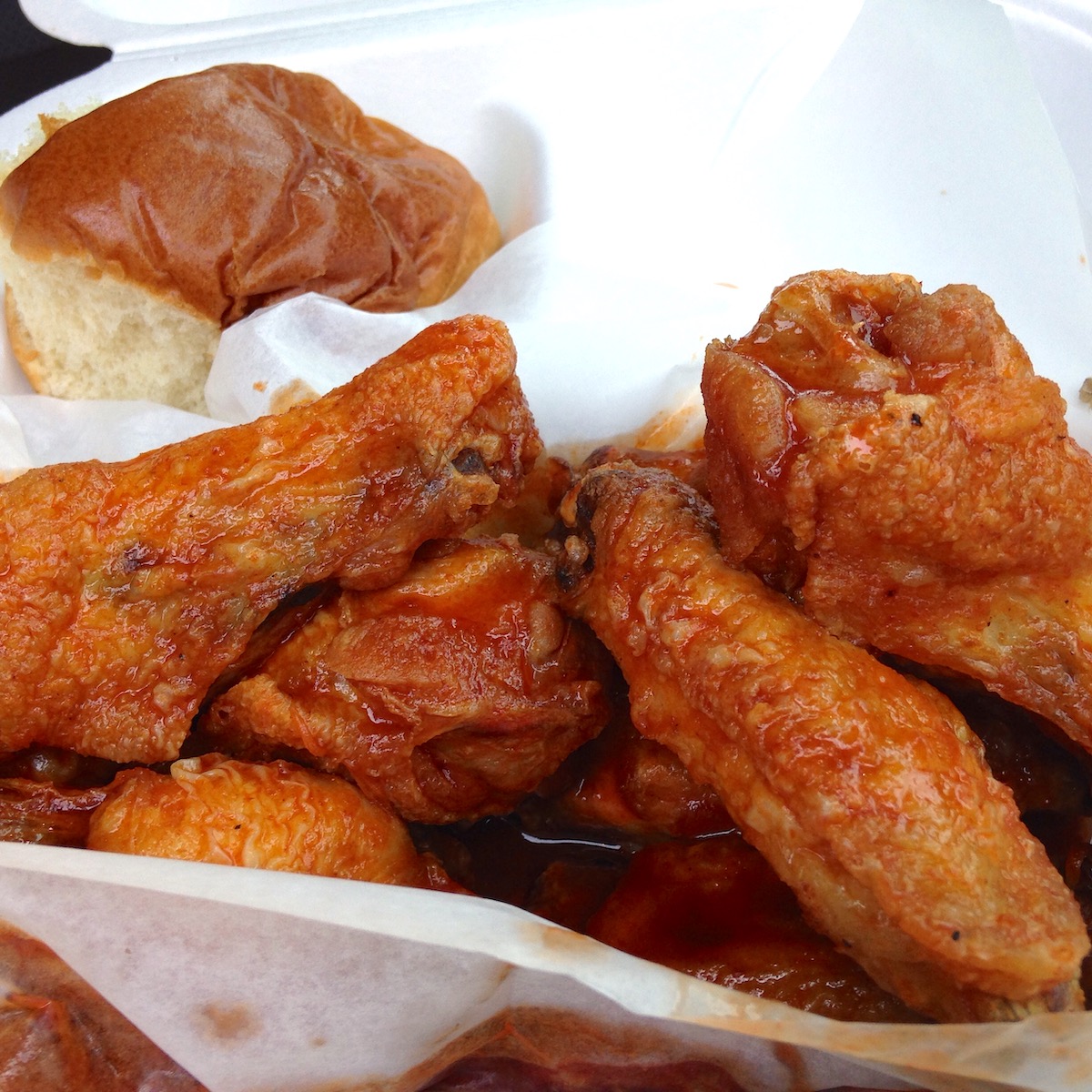 Hot Wings from Owens Burger Shack in Clarksdale, Mississippi