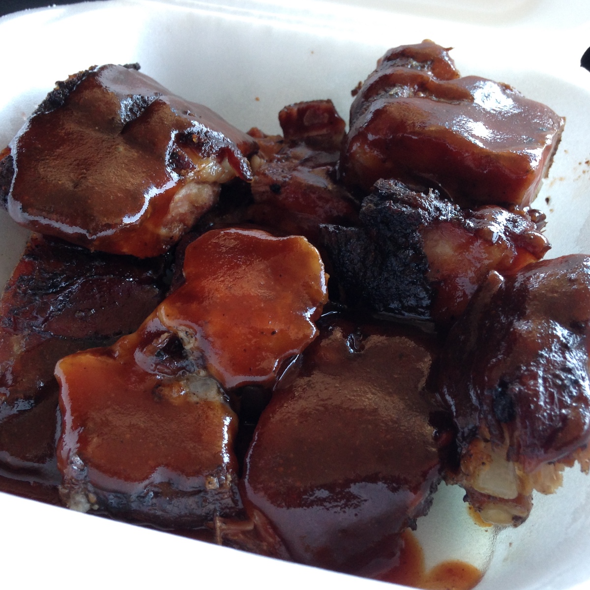 Rib Tips from Owens Burger Shack in Clarksdale, Mississippi