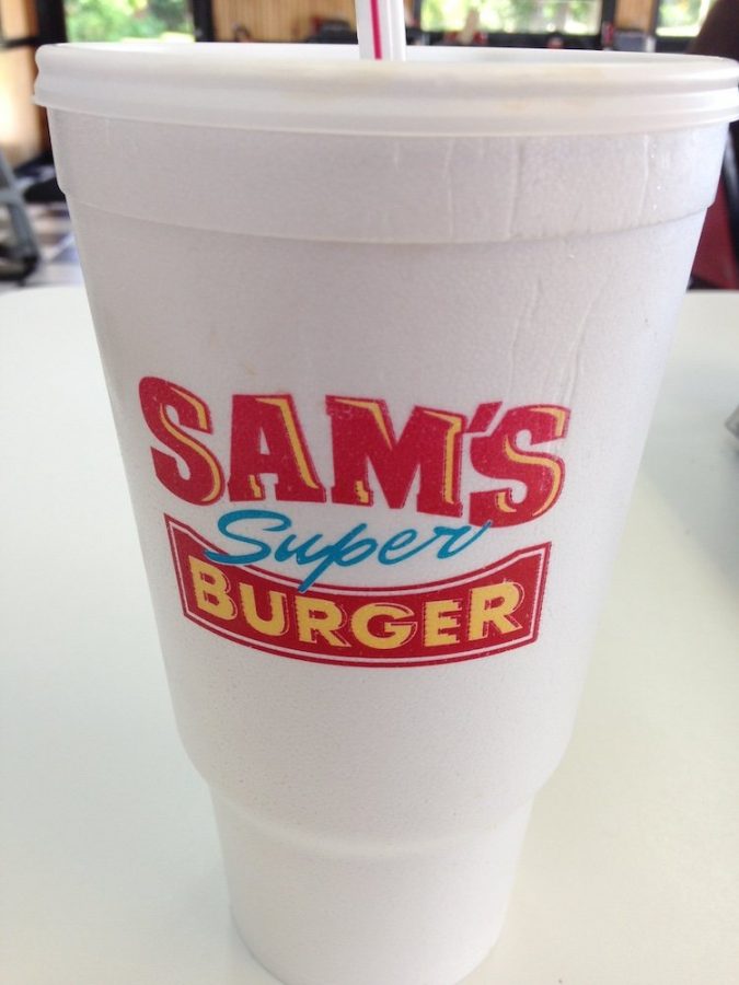 Sam's Super Burger Drink Cup in Grand Bay, Alabama