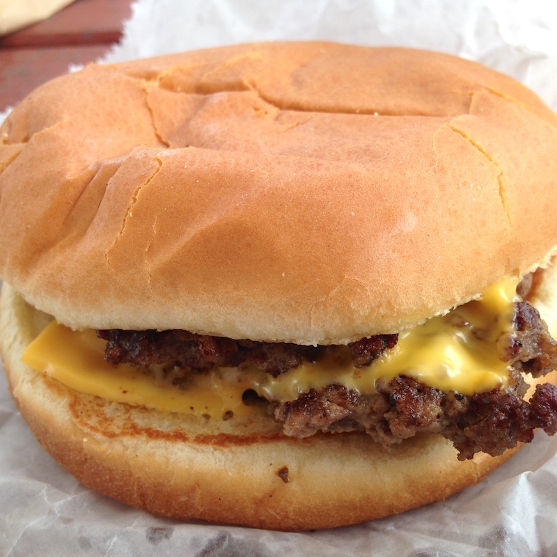 Large Cheeseburger from Burger Barn in Jackson, Tennessee