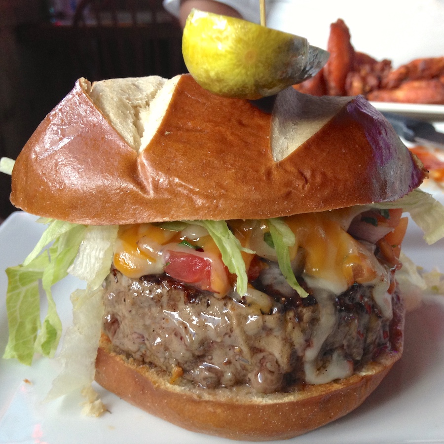 SOB Burger from The Fish House in Miami, Florida