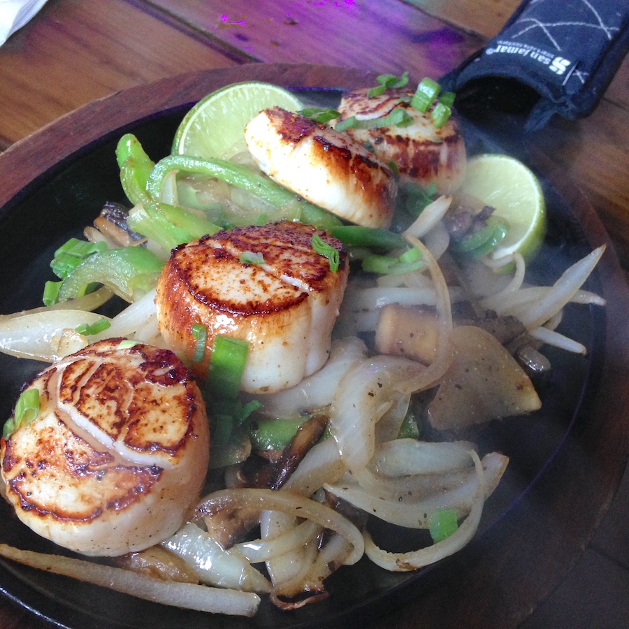 Scallop Skillet from The Fish House in Miami, Florida