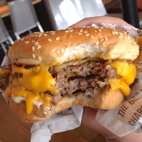 Habit Burger Double CharBurger with Cheese