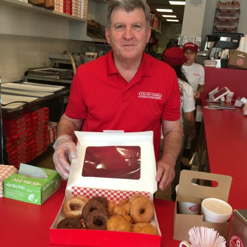 Robert Taylor, Owner of Velvet Creme Doughnuts