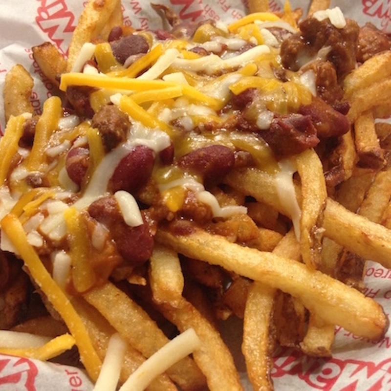 Chili Cheese Fries from Wing Mania in Homestead, Florida