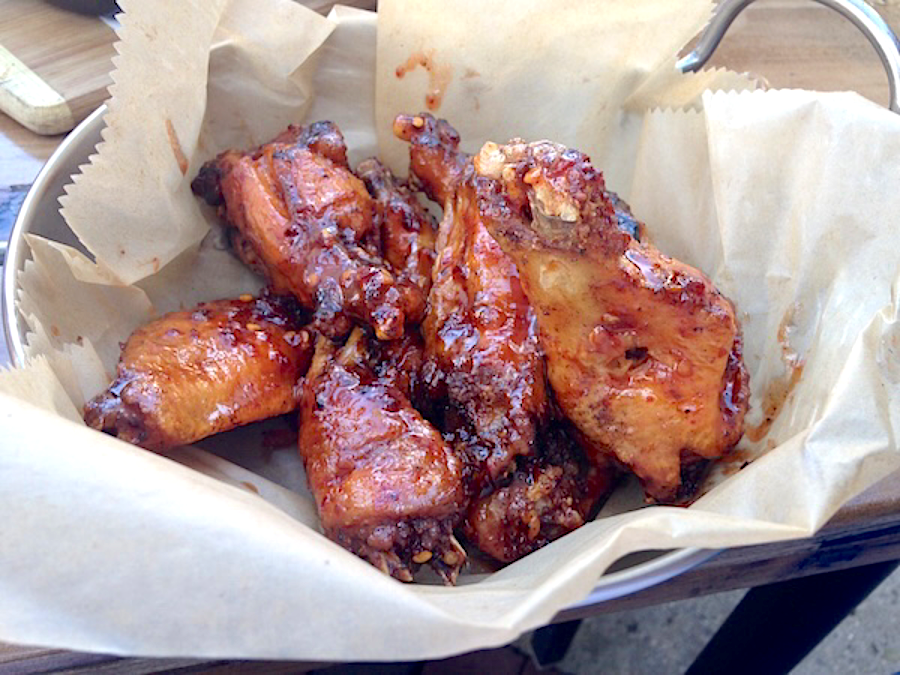 Grilled Wall Street Wings from Bull Market in Fort Lauderdale, Florida