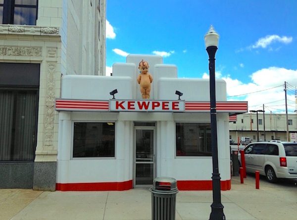 Old Fashioned Burgers from Kewpee Hamburgers in Downtown Lima