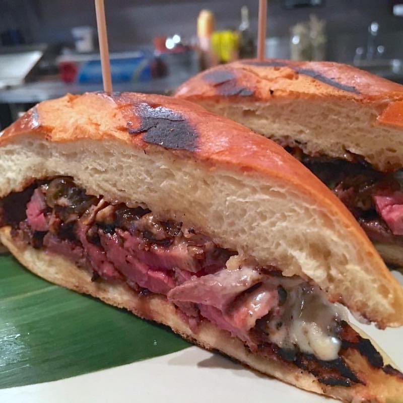 Pan con Bistec from Doce Provisions in Little Havana, Florida
