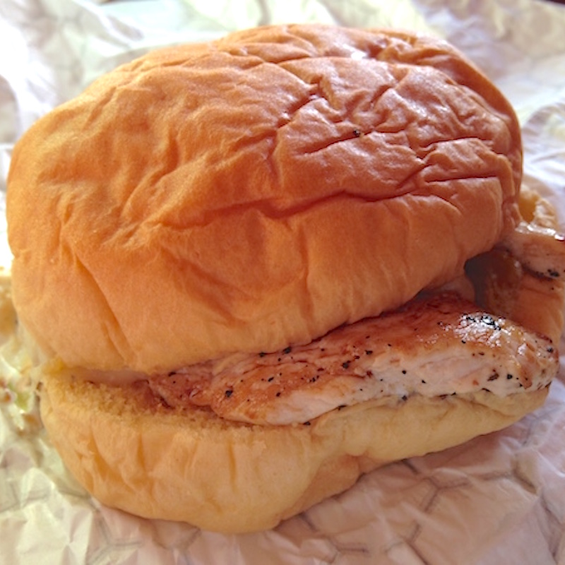 Chicken Sandwich from BurBowl in Doral, Florida