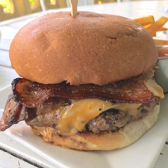 The Billy Burger from ITO Mojitos y Cafecitos in North Beach, Florida