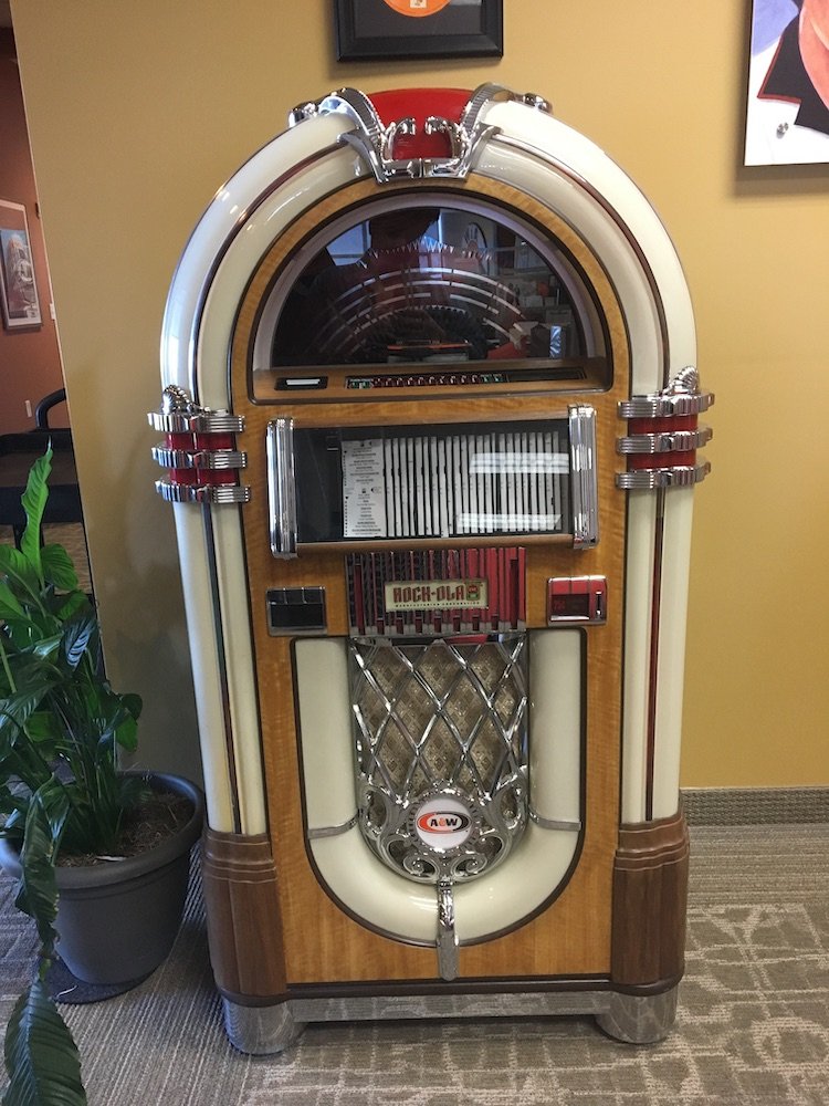 Rock-Ola Jukebox at the A&W Headquarters in Lexington, Kentucky