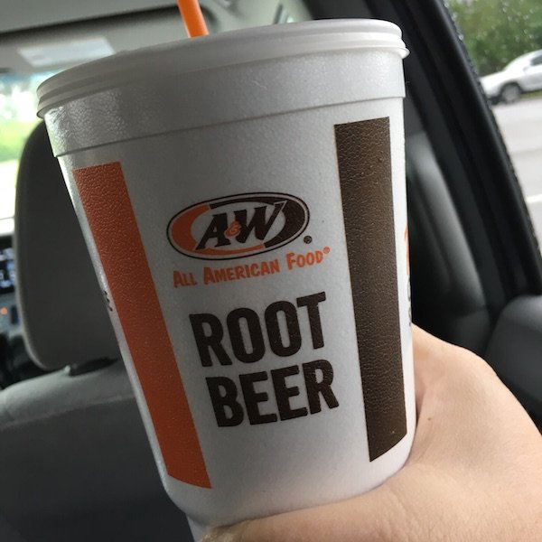 A&W Root Beer on the Road