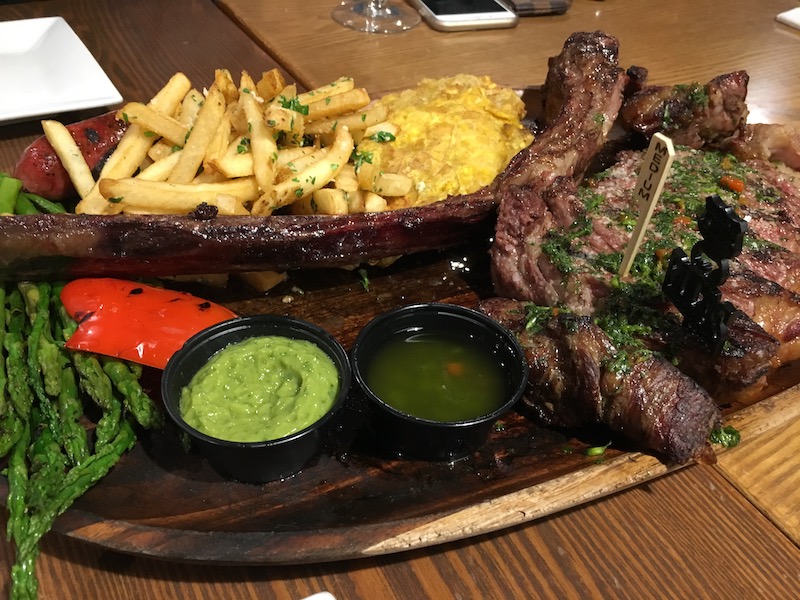 Tomahawk Steak from Bocas House in Doral, Florida